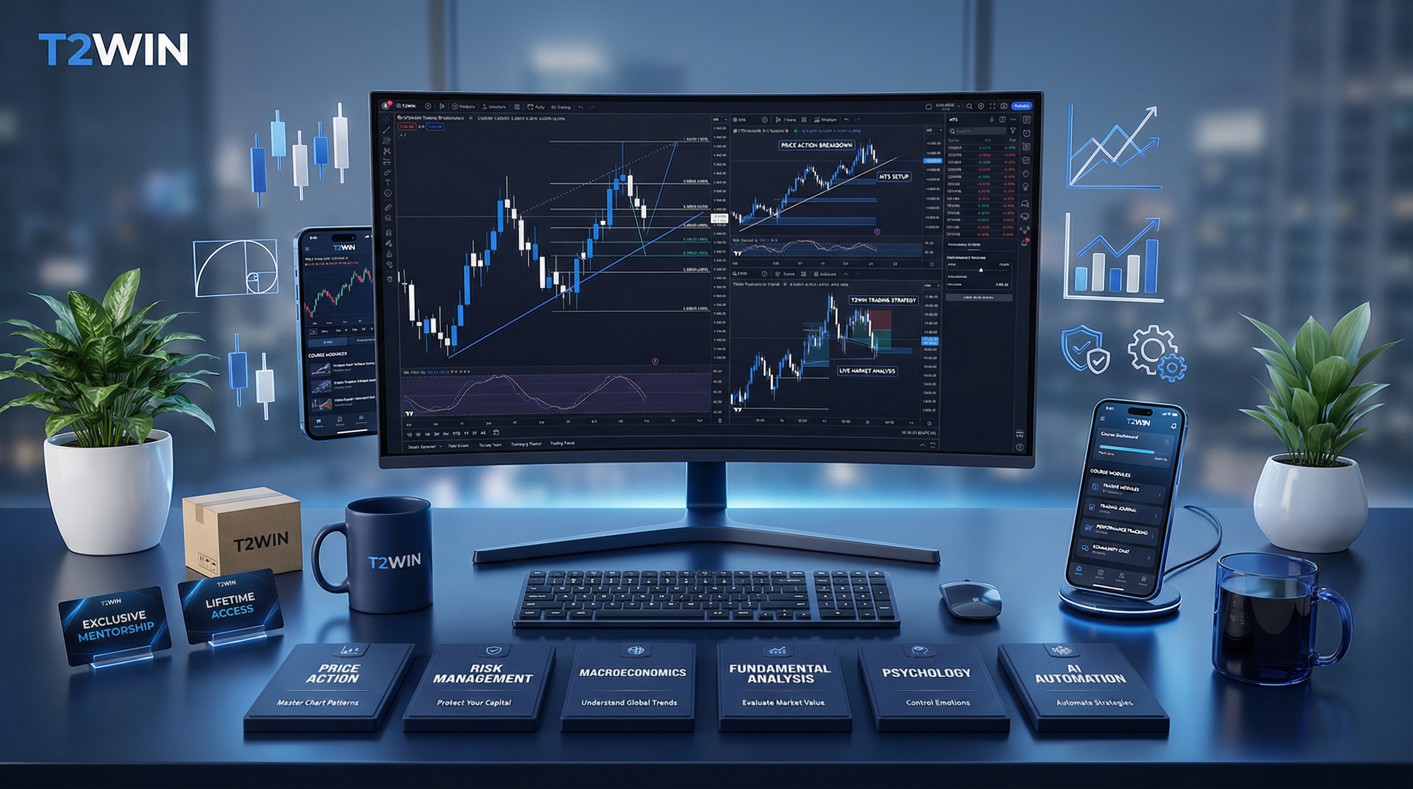 T2WIN - Écosystème de trading complet